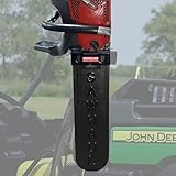 SawHaul Universal Chainsaw Holder for Tubing and ROPS - Made in Kansas USA - Fixed Mount Chainsaw Carrier (20' Black) Compatible w/All Brands