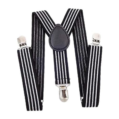 Opiniones de Tirantes para Niño los mejores 10. 46 Generic Tirantes en Forma de Y para Niños, Banda Elástica, Tirantes Cómodos, Pantalones de Bebé, Tirantes, Traje de Baile Cosplay, Tirantes, negro