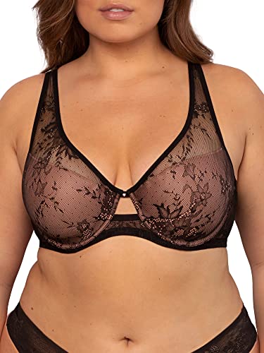 Image of Smart & Sexy Women's Mesh Plunge Bra