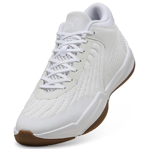PUMA Men's Court Pro 2 Basketball Shoes, White-Gum SS26, 11 Court Pro 2
