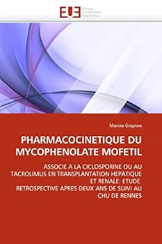 Paperback Pharmacocinetique Du Mycophenolate Mofetil [French] Book