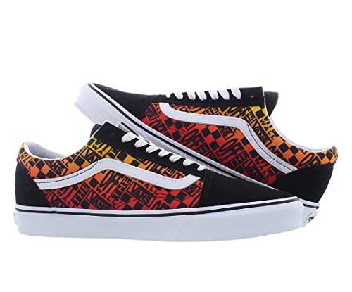 Vans Vans Old Skool Flame Sneakers Black Flame Men 5.5