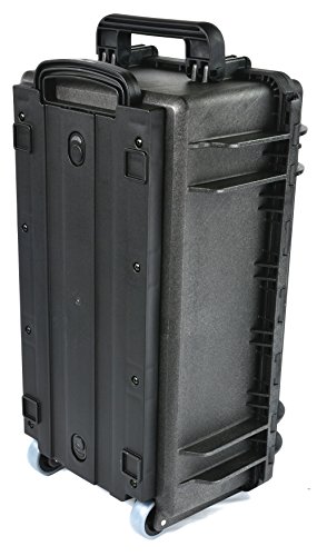 Elephant El2007Wp Case With Padded Dividers Waterproof Ip67 Carry-On Hard Waterproof Case With Wheels And Telescopic Handle #TOP4