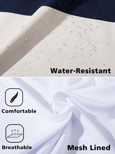 Boys Girls Lightweight Rain Jacket Mesh Lined Hooded Raincoat Water-Resistant Windbreaker for Kids3