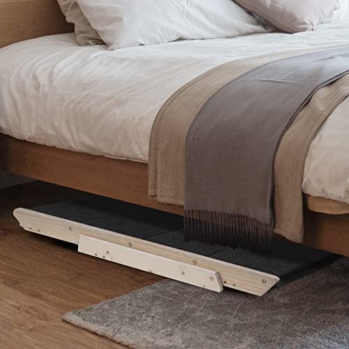 Kerrogee 2-In-1 Dog Pet Stairs, Foldable Wooden Pet Ramp With 4 Levels, Extra Fixed Design, Pet Steps For Small To Large Dogs, Pet Ladder For Car, High Bed And Couch, Easy Storage #TOP5