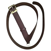 PREMIUM MATERIALS: Crafted from high-quality leather with reinforced stitching and durable metal buckles for long-lasting performance in marching band activities VERSATILE DESIGN: Cross-body style drum carrier suitable for parades, ceremonies, and ma...