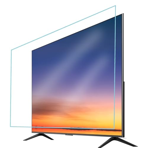 Anti fatigue oculaire film protecteur ecran TV 55 pouces antireflet anti lumiere bleue