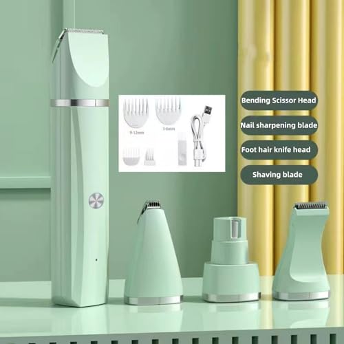 TECKEEN Aparador elétrico multifuncional 4 em 1 para gatos e cães