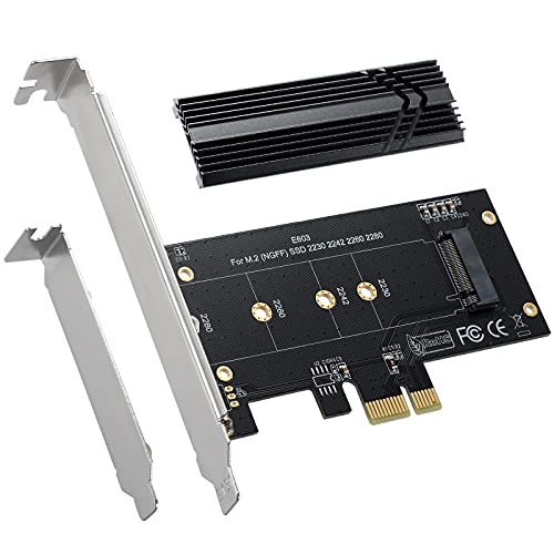 Amazon.co.jp: M.2 NVME - PCIe 3.0 x1アダプター アルミニウム