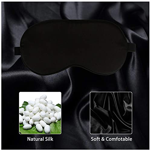 Máscara de dormir, máscaras de olho para dormir com alça ajustável, confortável & Venda suave noturn