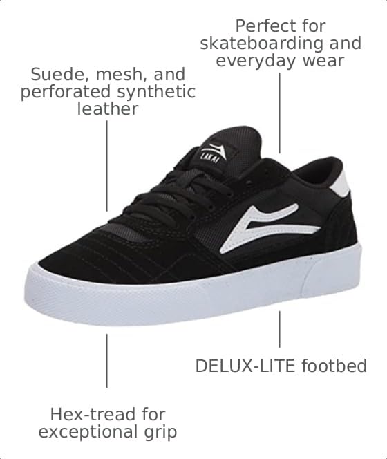 Image of Lakai Manchester Men's Skate Shoes - Low Top Classic Sneakers