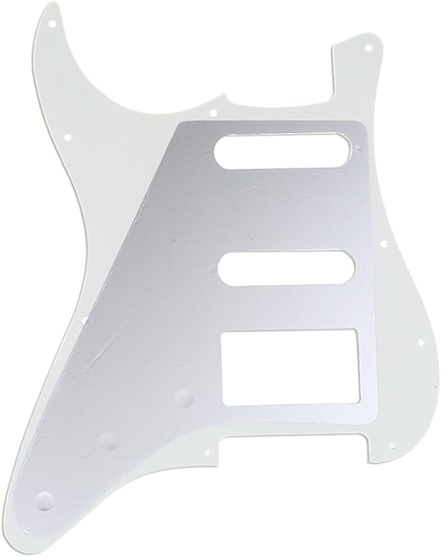 Musiclily Pro 11 Lyuk HSS Strat Pickguard 3-Réteg Pergamen