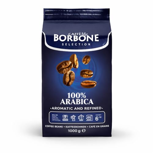 Caffè Borbone 100% Arabica Whole Bean Coffee, Arabica Coffee Beans, Medium Roast, 2.2 lb Bag (Pack of 1)