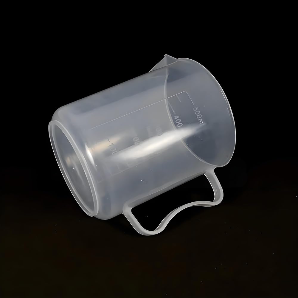Attrezzature e forniture di laboratorio 1 misurino da laboratorio 250 ml/500 ml/1000 ml/2000 ml/3000 ml/5000 ml con becher graduato manico