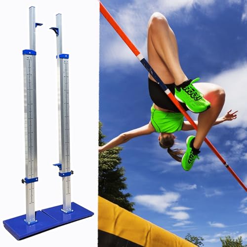 Innovz EstáNdar de CompeticióN para Salto de Altura Estándar de Salto de Altura para Atletas Profesionales/Jóvenes, Soportes de Entrenamiento para Salto de Altura