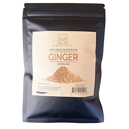 Mbariket - 1 oz. African Ginger Powder, Imported from Nigeria