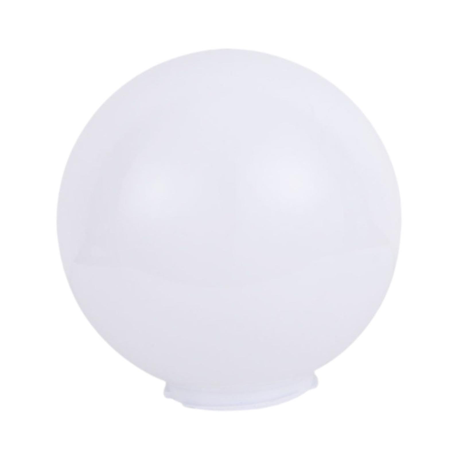 Pantalla de lámpara de Globo para Exteriores, Pantalla de Bola, Globo de Poste de lámpara para Techo de farolas, 25cm 120mm Boca