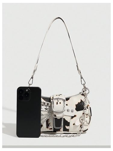 Image of Verdusa Women's Y2k Purse Star Embroidery Cute Shoulder Bag Y2k Accessories