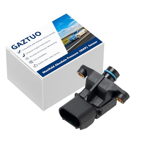 4686684AA Manifold Absolute Air Pressure (Map) Sensor Compatible with PT Cruiser Sebring Voyager Dodge Caravan Neon Stratus 2001-2002,Ram 1500 2004-2006,Viper 2003-2005 For # 4686684AB 227025