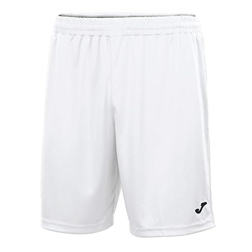Joma Nobel Pantalones Cortos, Hombre, Blanco, M