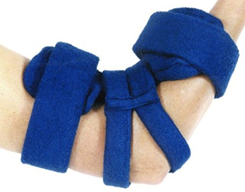 Comfy Elbow Orthosis Size: Adult, Color Navy, Bicep Circ: 11-15, Total Length: 10 1/2 by Comfy Splints