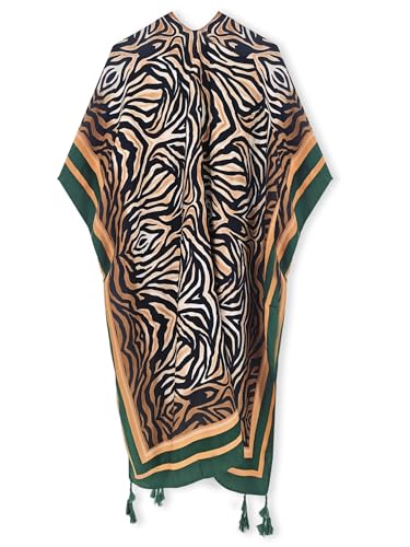 Image of Spicy Sandia Kimonos for Women Floral Beach Cover Up Loose Swimsuit Bathing Suit Coverup Cardigan for Summer Swimwear