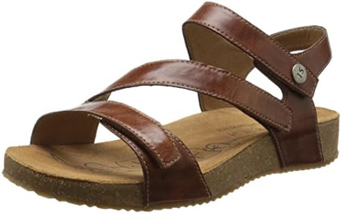 Josef Seibel Women's Tonga 25 Flat Sandal, Camel, 39 EU/8-8.5 M US