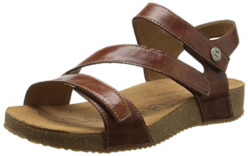 Josef Seibel Women's Tonga 25 Flat Sandal, Camel, 39 Eu/8-8.5 M Us #TOP3