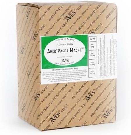 AVES Clay Shay - Enciende tu chispa artística - Mache 1/lb - Ideal para esculpir, prototipos, accesorios, modelado y mucho más