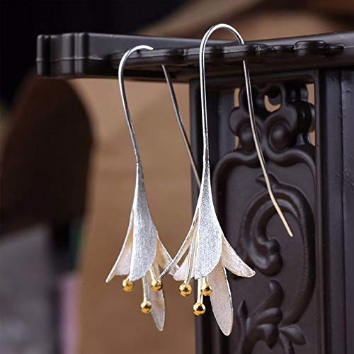 Belles fleurs boucles d'oreilles originales idée cadeau femme