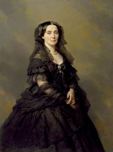 Lienzo de la Princesa Kotschoubey de Winterhalter para renovar la decoración del salón 60x90cm