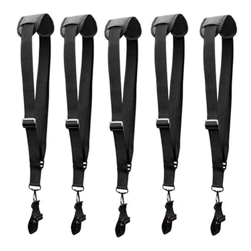 Kznifmk 5 Piezas de Accesorios de Jardín, Correa de Hombro para Desbrozadora, Correa de Mochila para Colgar en el Lateral, Correa para Máquina Desmalezadora