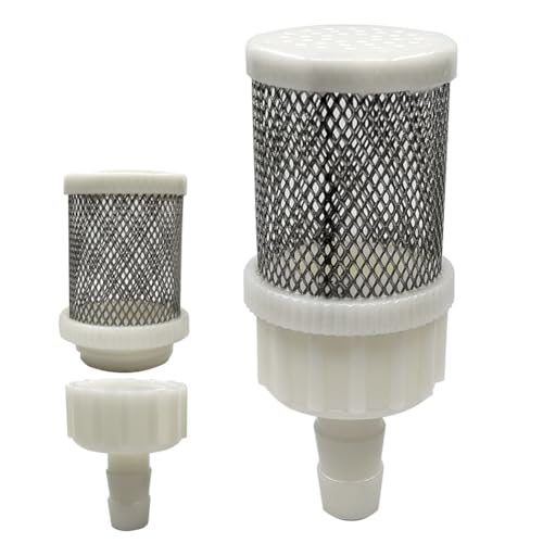 10mm Stainless Steel Encryption Filters Encryption Garden Hose Strainer with 10mm Barb Connection for Sprayer，Car Washers，Oil Pumps and Industrial Equipment 1pcs