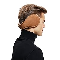 Algopix Similar Product 20 - Sheepskin Wool Snug Earmuffs Ear Warmer