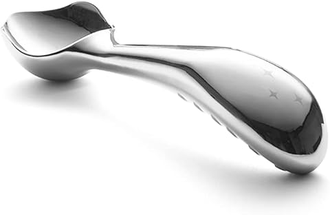 Midnight Scoop - Ergonomic Stainless Steel Ice Cream Scoop