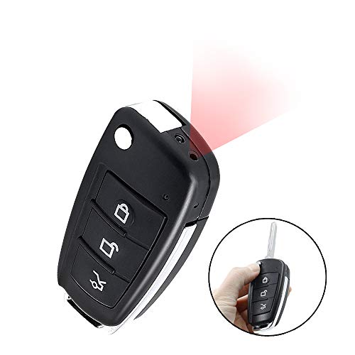 Preisvergleich Produktbild Mini Kamera UYIKOO 1080P Autoschlüssel Kamera Unterstützung Bewegungserkennung und Nachtsicht für Home Security Kamera