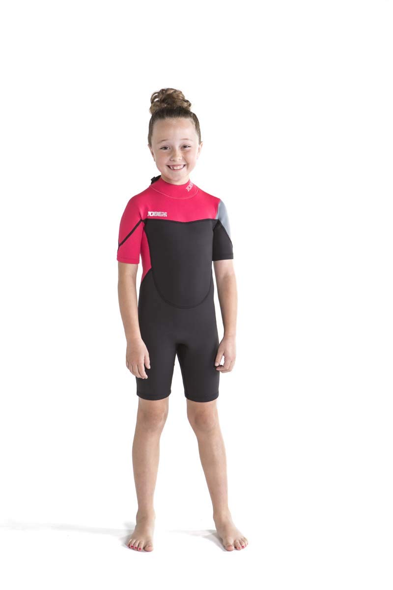 Jobe Kinder Boston Shorty 2mm Neoprenanzug, rosa, XS