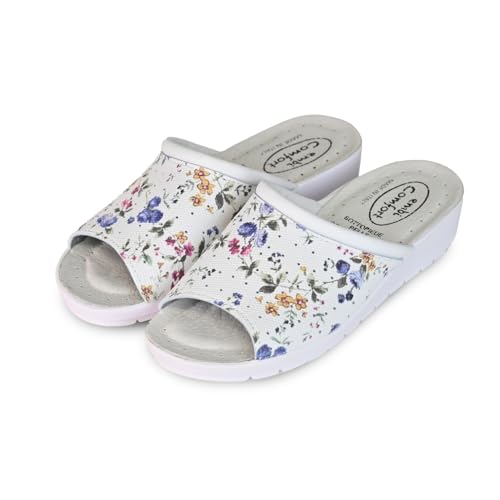 Embi Comfort Ciabatte Sanitarie Donna Punta Aperta Comode Made in
