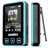 mp3 プレーヤー bluetooth 5.3 内蔵 32GB メモリ、スポーツ向け 超軽量 31g 音楽プレーヤー 1.77 インチカラースクリーン128GB TF カード拡張対応 ミニポータブル ランニング・フィットネス最適（水色）