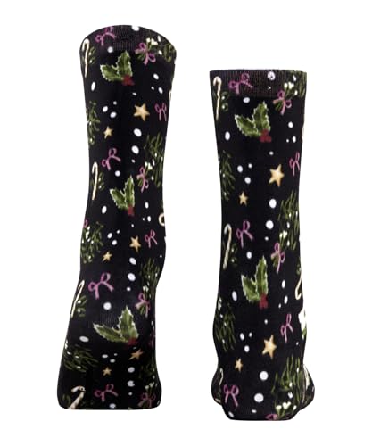 Calcetines transpirables de algodón Burlington mujer con divertidos estampados navideños Fancy 2