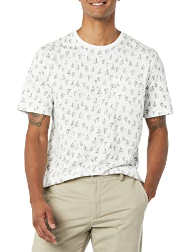 Image of Amazon Essentials Men's Short-Sleeve Crewneck Pocket T-Shirts, Pack of 2