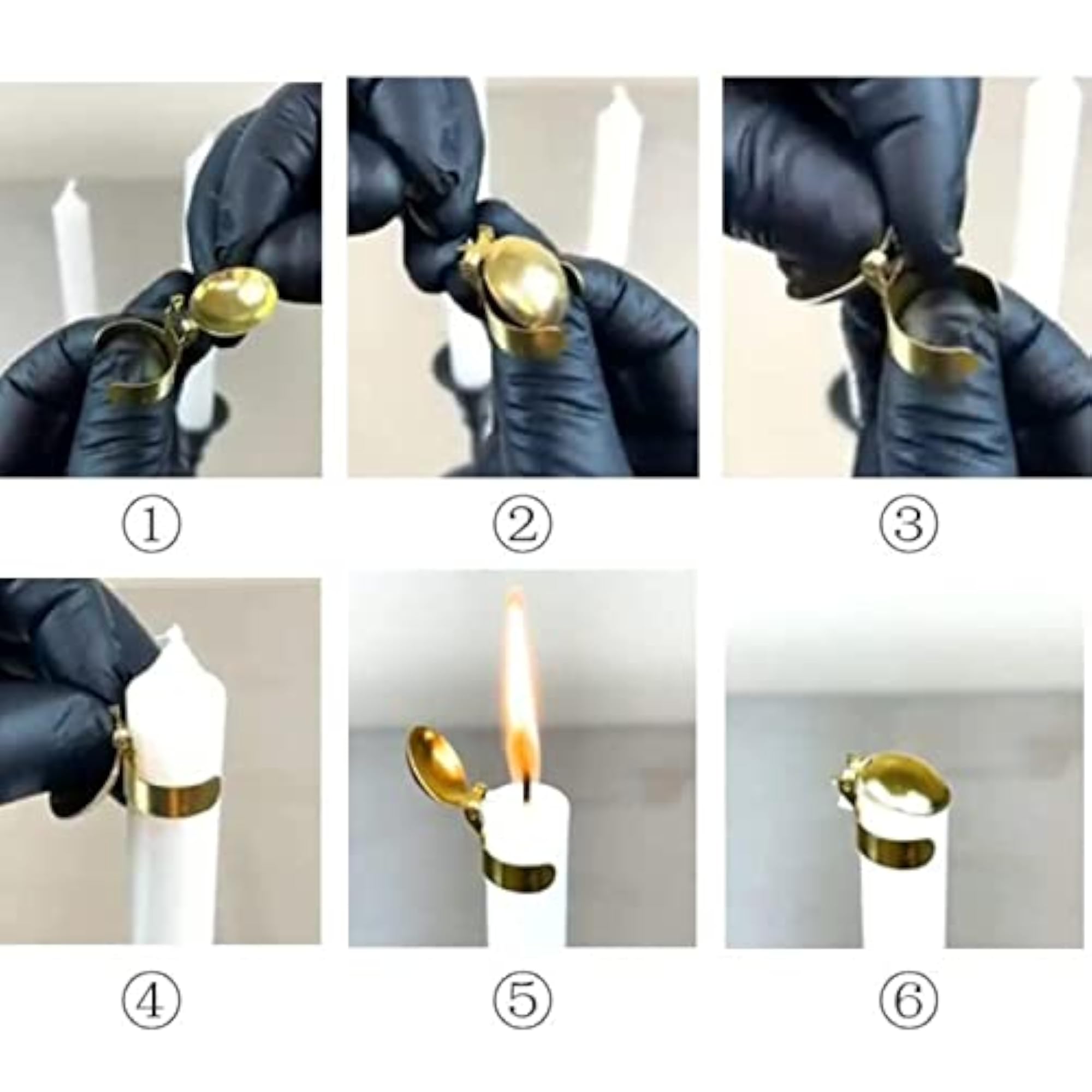 Automatic Candle Snuffer Clip On, Unique Extinguisher Tool