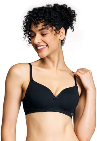 Nykd (NYB198) Breathable Cotton Padded & Non Wired Everyday T-Shirt Bra for Women | 3/4Th Coverage Bra with Soft Multiway Detachable Straps | Ideal for All Day Comfort Goes Invisible Under Clothes