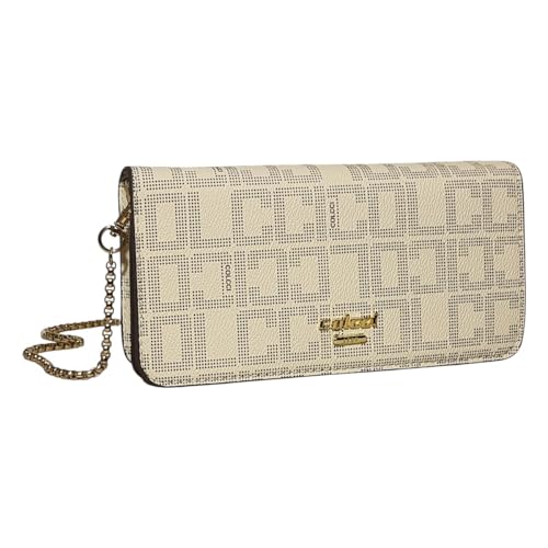 Carteira Colcci Feminina Crossbody Monograma (Off White)