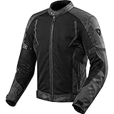  Chaqueta de moto textil Torque de Revit; con Hydratex®, impermeable, malla G-Liner extraíble
