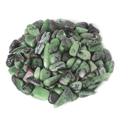 Image of 100 grams Small Tumbled Chips Polished Crushed Stone Crystal Healing Embellishments