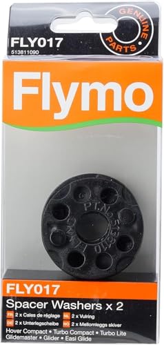 Image of Masterpart Mower Blade Height Spacer Plastic Washer Pack Of 2 To Fit Flymo Hover Compact, Turbo Compact, Trubo Lite, Glidemaster, Glider, Easi Glide Lawnmowers FLY017 513811090