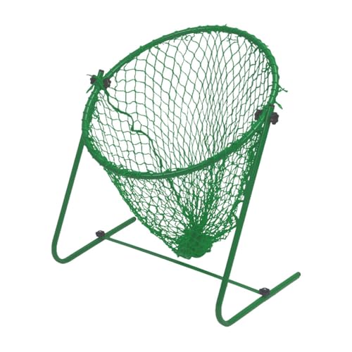 Colaxi Golf Chipping Practice Net Adjustable Angle Indoor Outdoor Training Equipment Target Accessories for Golfers Dad Playing Kids, Green