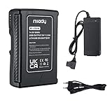 【2 Anschlüsse】D-TAP-Power-Anschlüsse können Sie nicht nur Ihren Camcorder aufladen, sondern auch andere Geräte, z. B. Interview-Leuchten und andere Zusatzgeräte. Ein weiterer USB 2.1A-Anschluss kann persönliche Geräte wie Mobiltelefone, Headsets, Mikrofone usw.