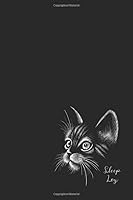 Sleep log: 104 weeks of Sleeping tracker & insomnia record monitor tracking book journal Diary, log book activity check and even a wake up to help & ... 6x9 Cute Cat Lovers cover design 1657498522 Book Cover